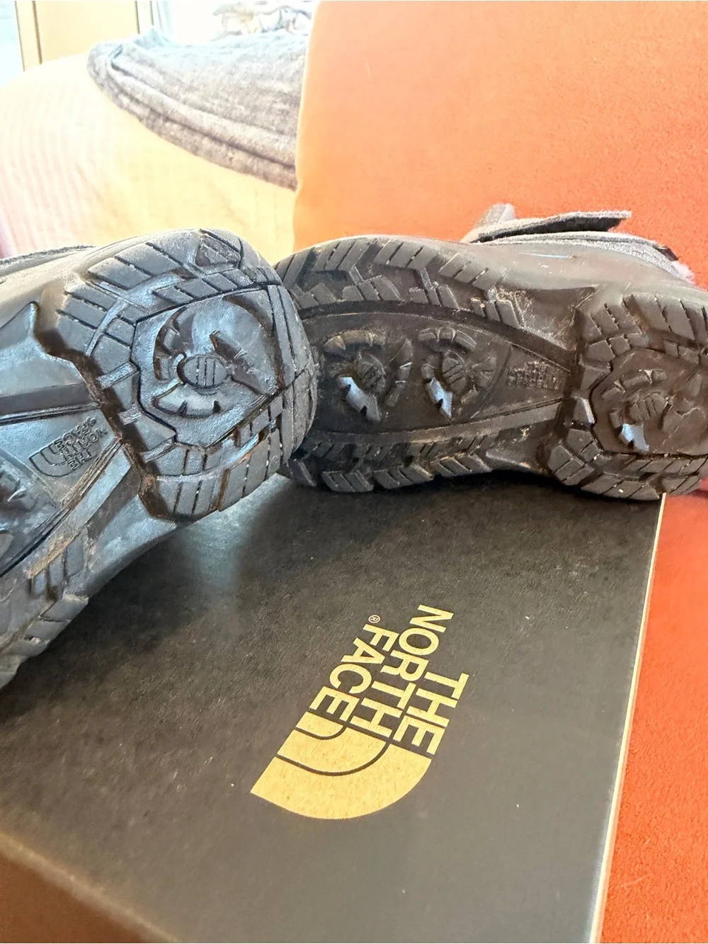 The North Face Kids Gray Waterproof Insulated Snow Boots